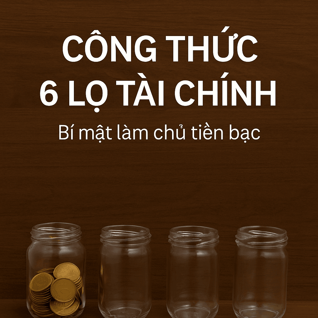 Áp dụng công thức 6 lọ tài chính trong đời sống