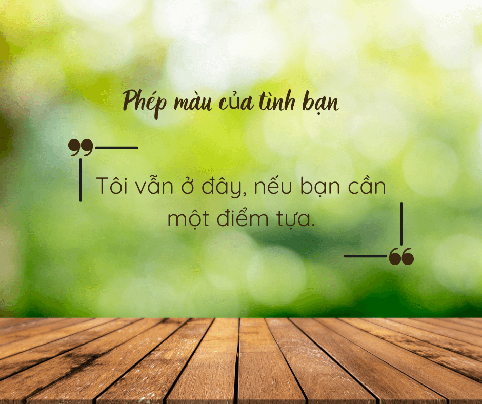 Phép màu của tình bạn – Dù nhiều vết xước, vẫn nguyên vẹn yêu thương