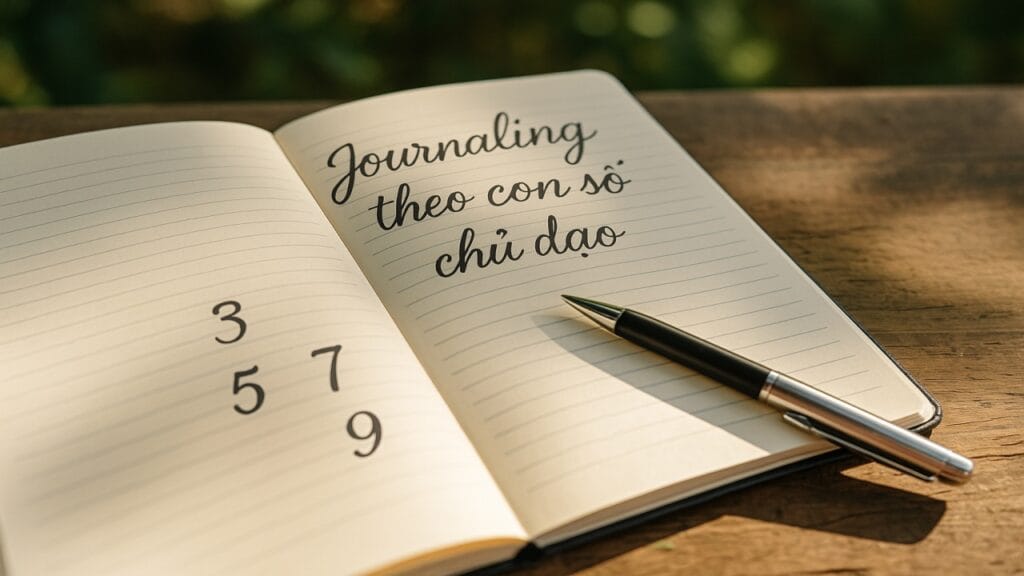 Gợi ý Journaling theo con số chủ đạo