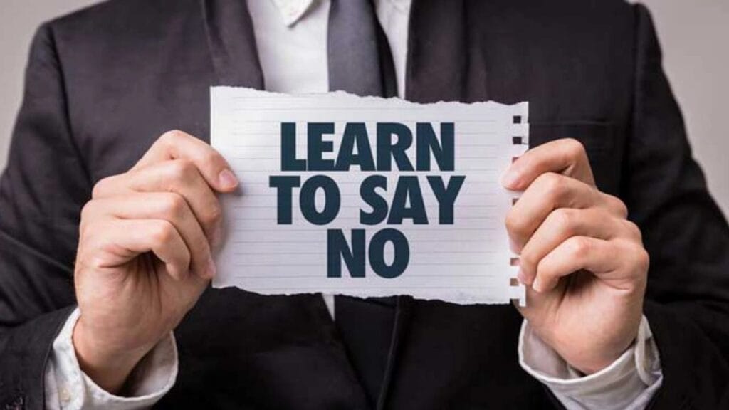 5 cách nói từ chối