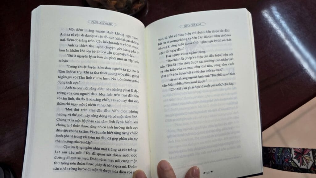 Dấu hiệu trong nhà giả kim