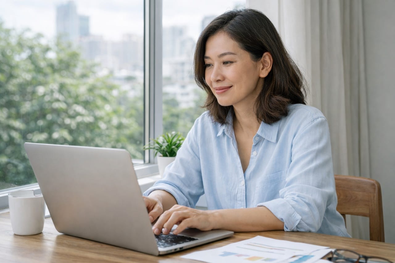 Phụ nữ trung niên học gì để nâng cấp bản thân?