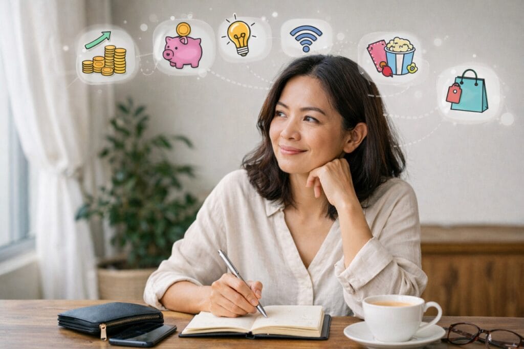 Phụ nữ ngoài 40 quản lý tài chính cá nhân