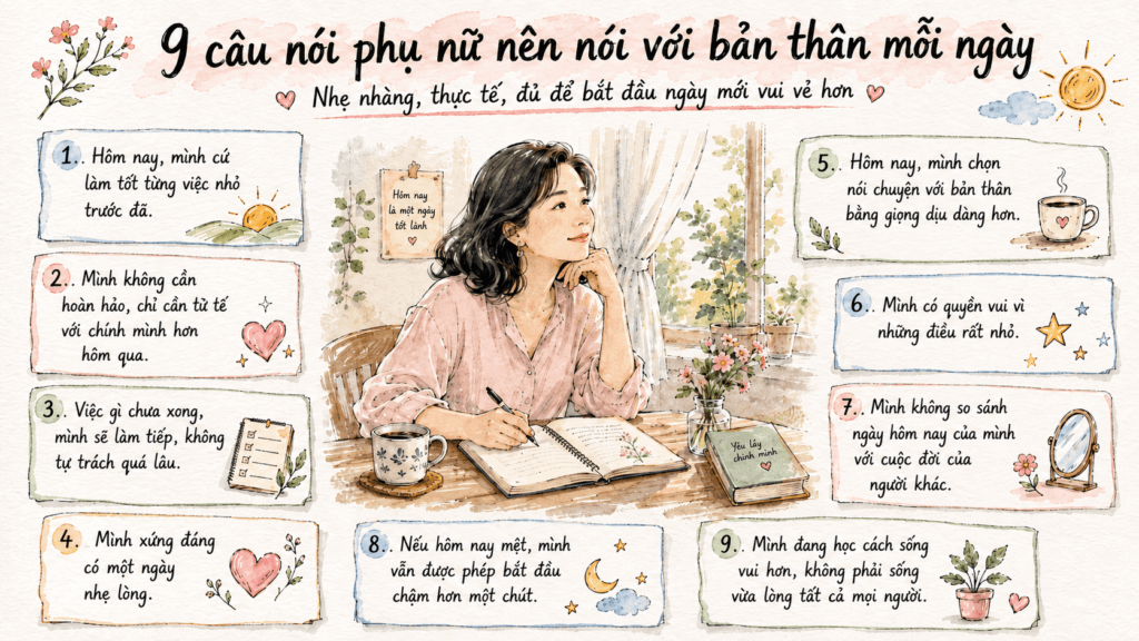 9 bí quyết giúp phụ nữ rạng rỡ